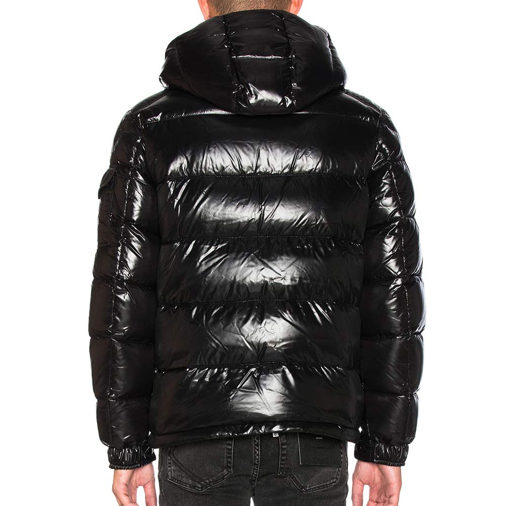 先取り！MONCLER ダウンモッズコート マットブラックビンテージ級　サイズ1 先取り！MONCLER ダウンモッズコート マットブラックビンテージ